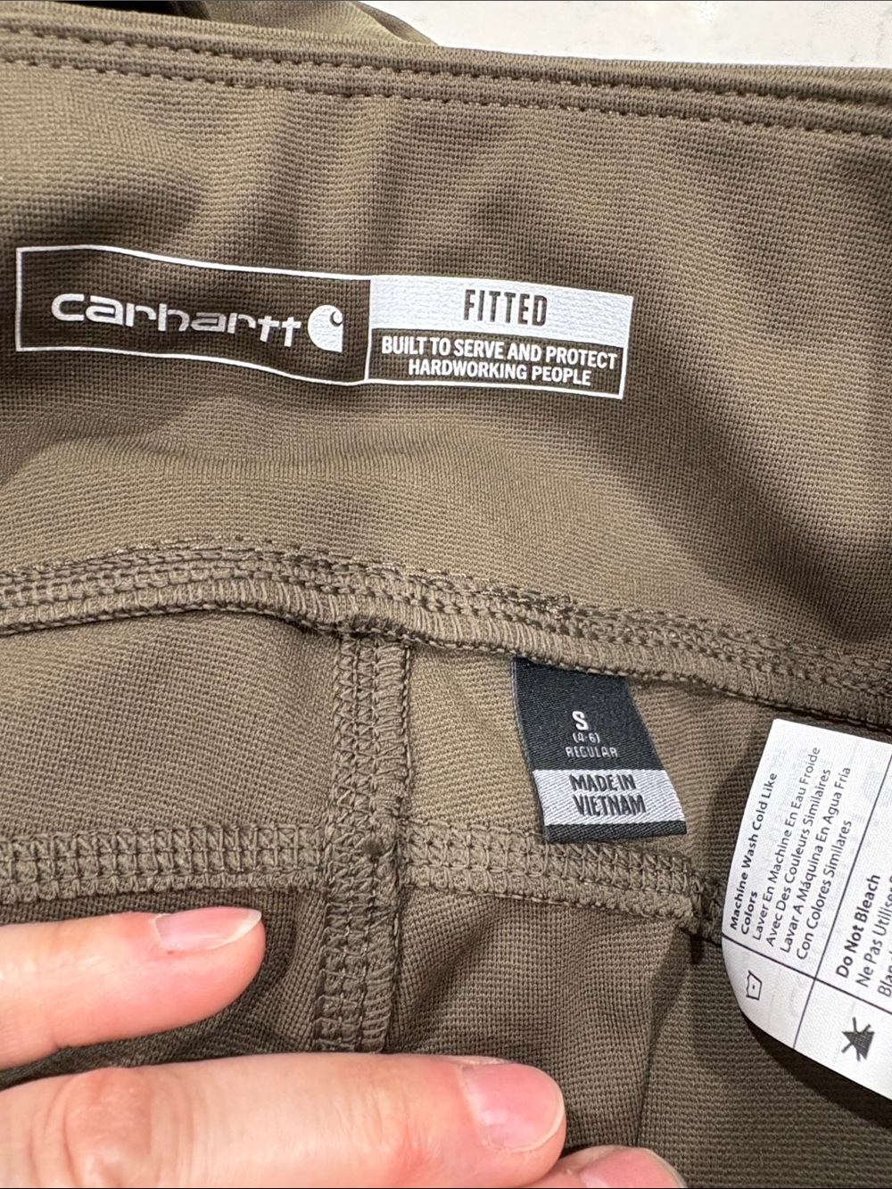 Carhartt Women’s Force Fitted Lightweight Utility Legging - Picture 10 of 10